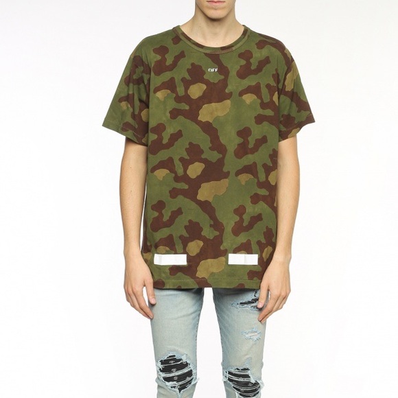 Off-White Other - NWT Off-White - Camo Tee SS All Over - XXS